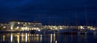 Yachthafen von Boltenhagen bei Nacht